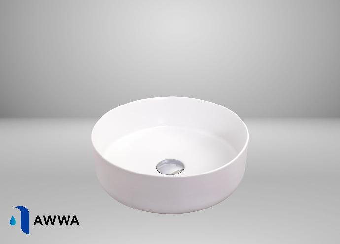 LAVABO CERÁMICA REA BLANCO BRILLO 360*306*120