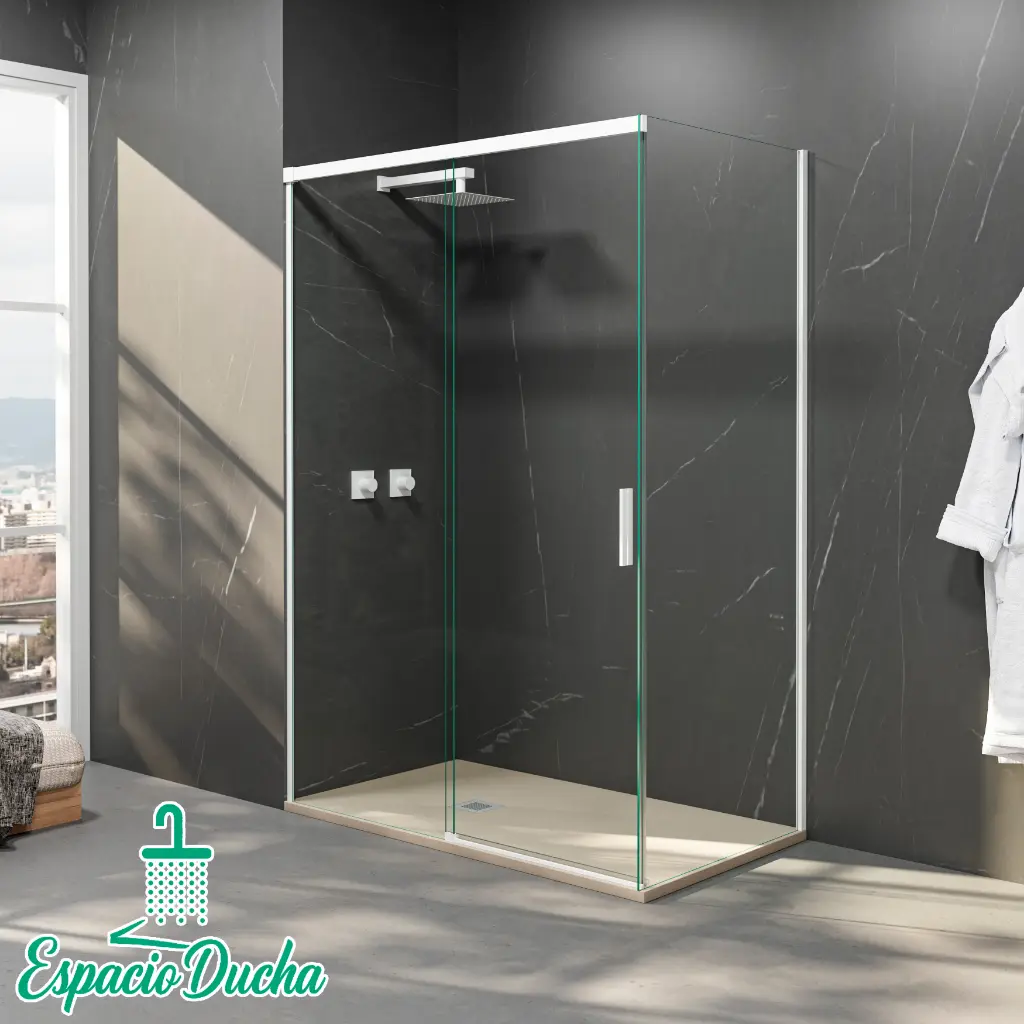 DEVA II (frontal ducha + fijo lateral)