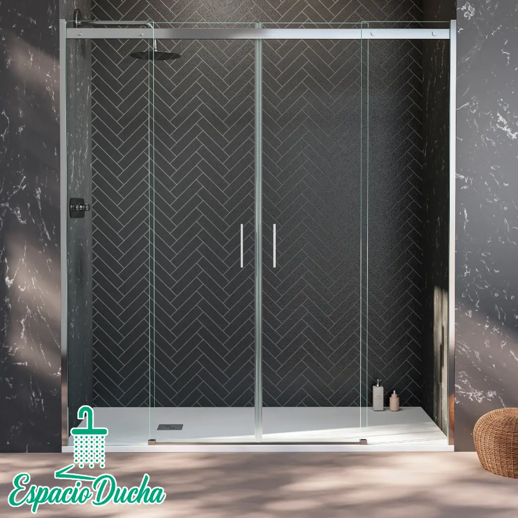 SELLA (frontal cuatro hojas diseño) (140, Cromo)